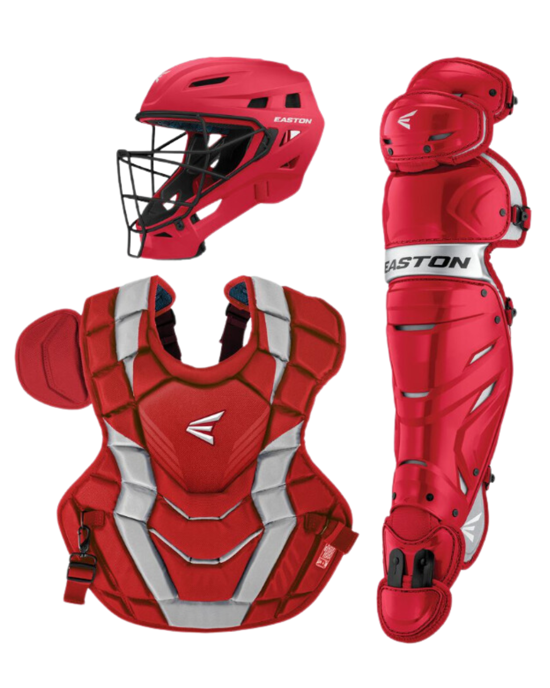 Easton Elite X Intermediate Catchers Box Set - Red