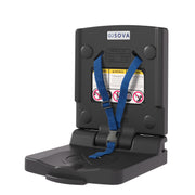 Wall Mounted Toddler Safety Seat - Black