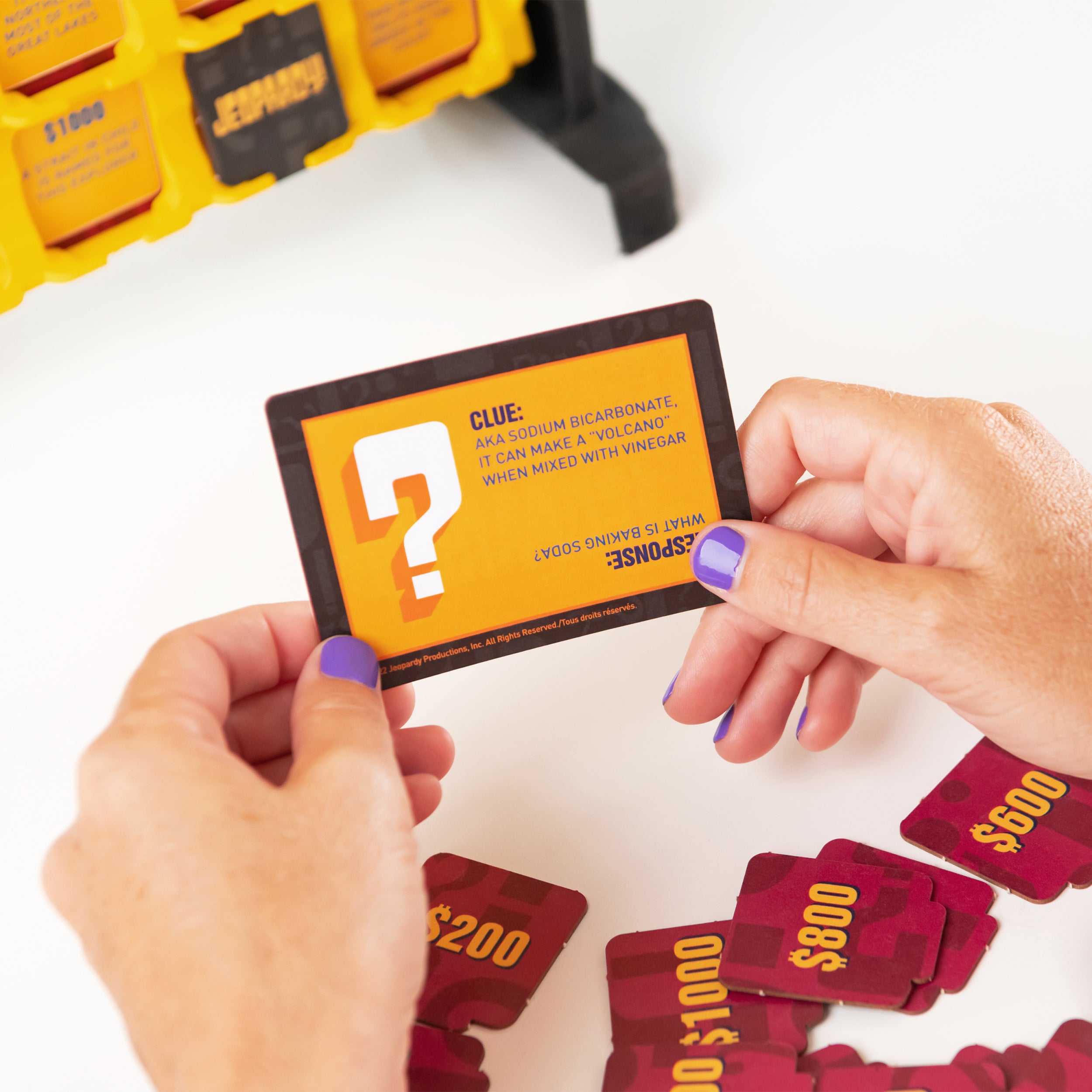 Jeopardy! Family Edition Board Game Trivia Games Board Games for Family Night Fun Games for Game Night, for Adults and Kids Ages 10 and up
