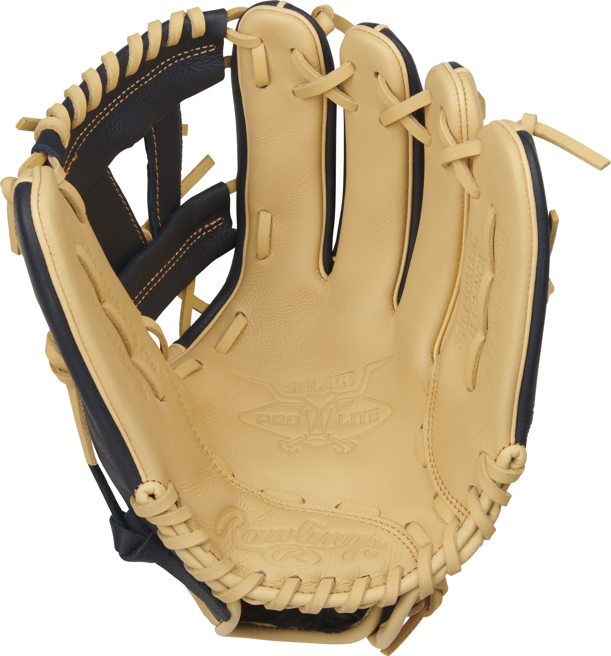 Rawlings Select Pro Lite Series Manny Machado Youth 11.5-Inch Baseball Glove - Right Hand Thrower - Camel/Navy