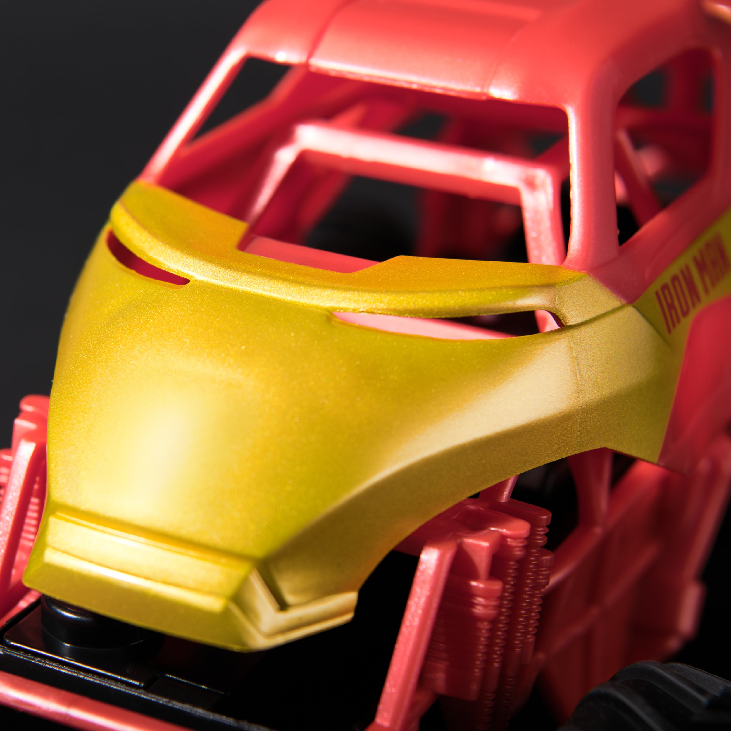 Monster Jam, Marvel Iron Man RC Monster Truck, 1:24 Scale, Kids Toys for Boys and Girls Ages 3 and up