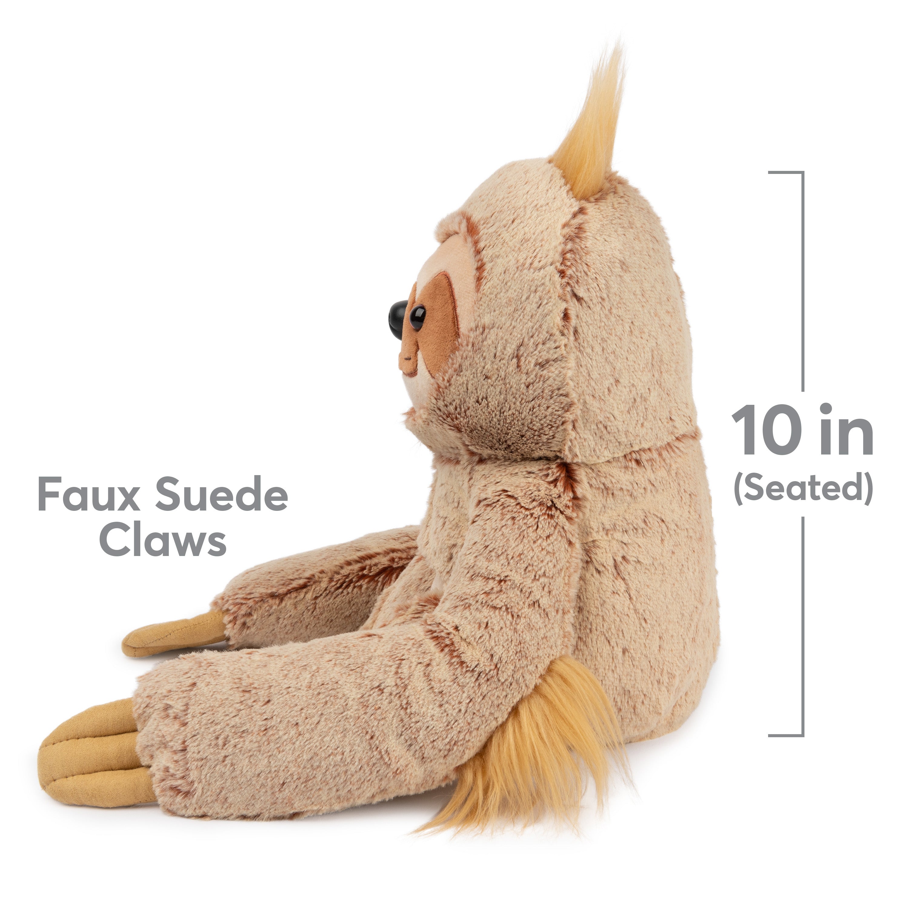 GUND Augie Sloth Plush, Premium Stuffed Animal for Ages 1 and Up, Tan/Copper, 15”