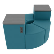 Pro Series Recharge Link Hub, 6-Piece Set - Teal/Cosmic Strandz