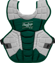 Rawlings Velo 2.0 Intermediate Catchers Chest Protector - Dark Green/White