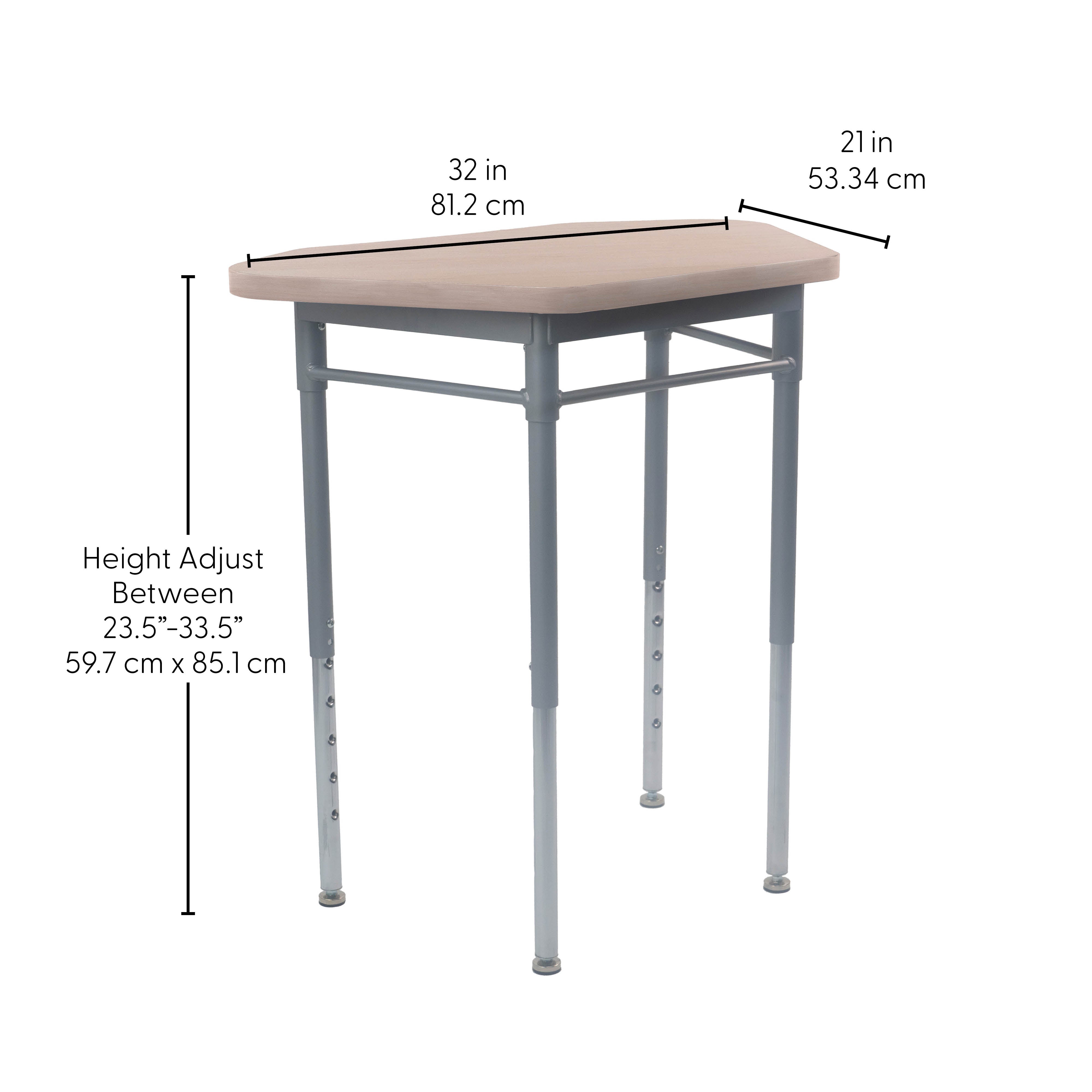 Collaborative Hex Desk - Asian Sand/Silver