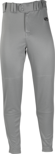 Rawlings Adult Launch Solid Pro Taper Fit Pant - Small - Blue Gray