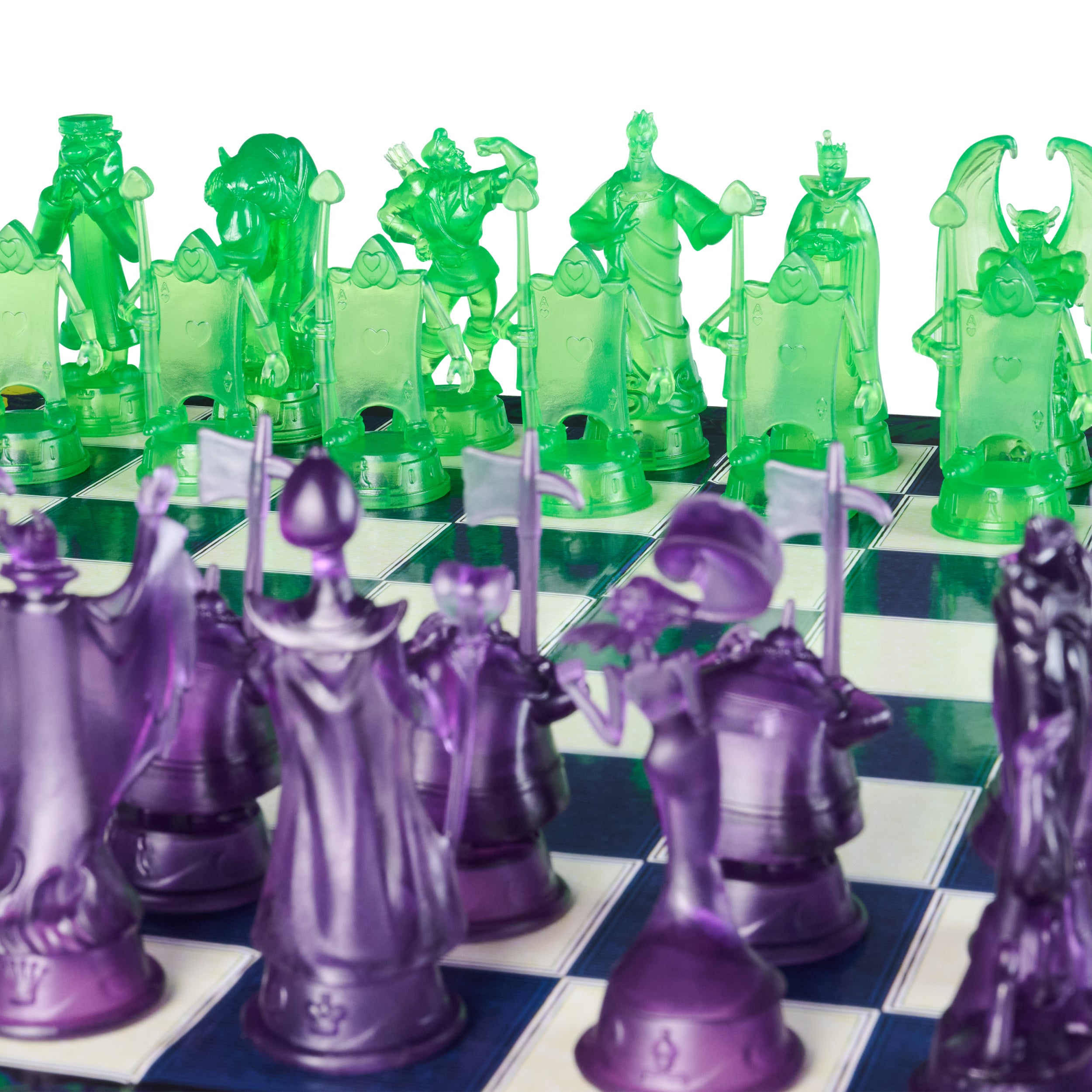 Spin Master Games, Disney Villains Chess Set for Adults & Kids, Play as Classic Disney Characters like Ursula, Jafar, Hades, & More, Classic Strategy Game & STEM Activity, 2 Players, for Ages 8 & Up