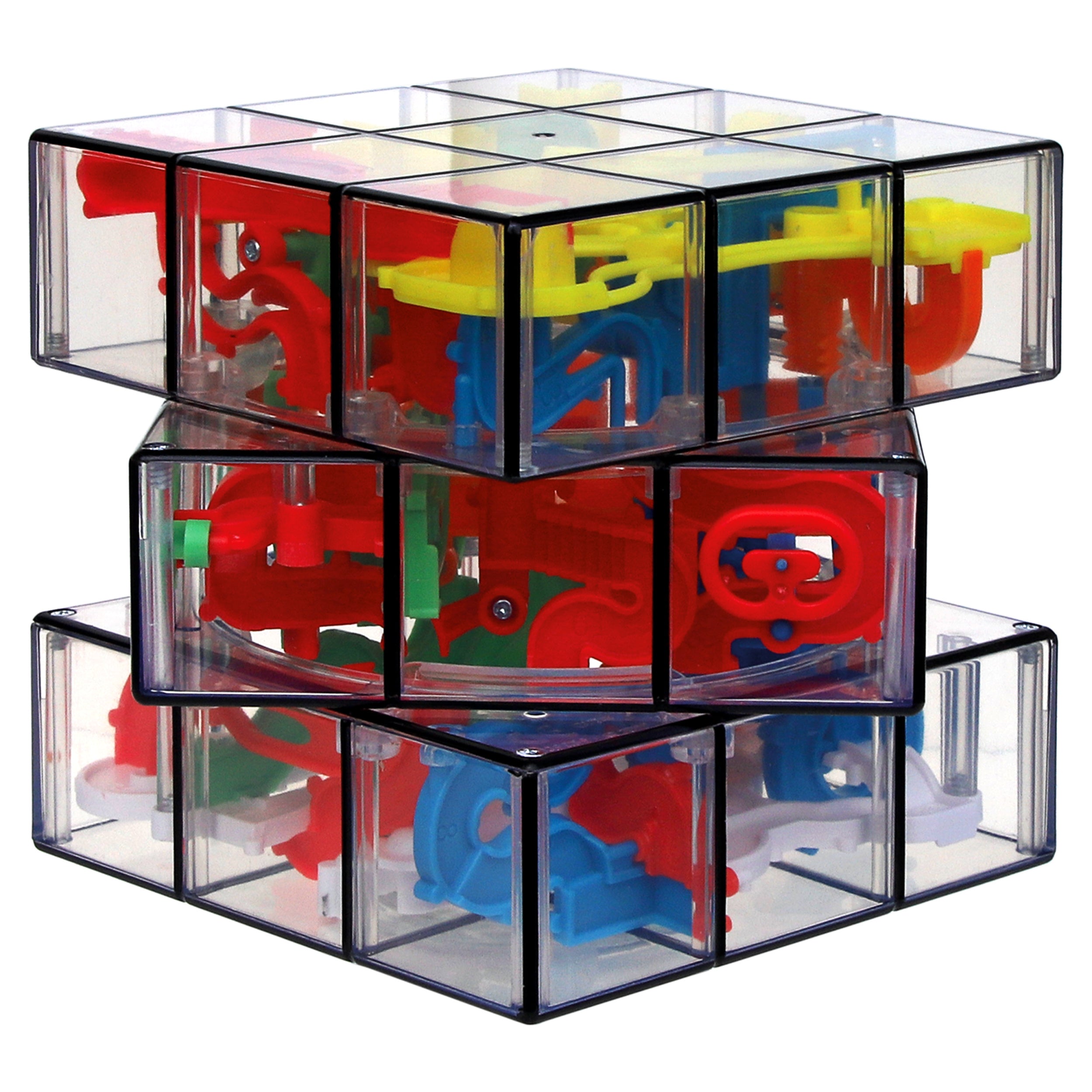 Rubik’s Perplexus Fusion 3x3 Gravity 3D Maze Game Brain Teaser Puzzle Ball | Anxiety Relief Items Cool Stuff | Sensory Toys for Adults & Kids Ages 8+