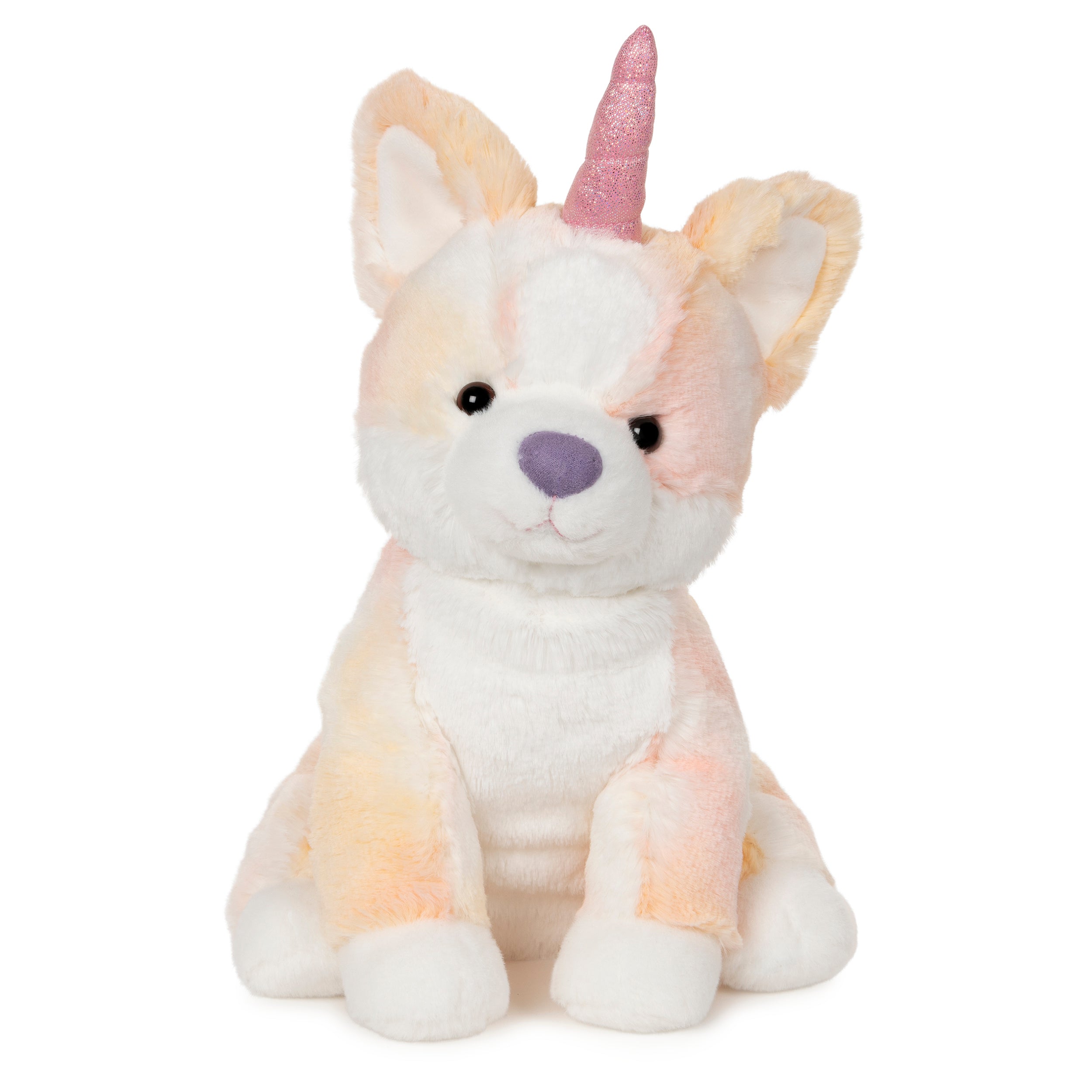 GUND Glamour Corgicorn Plush Stuffed Unicorn Corgi Dog Toy for Ages 1 and Up, Multicolor, 9"