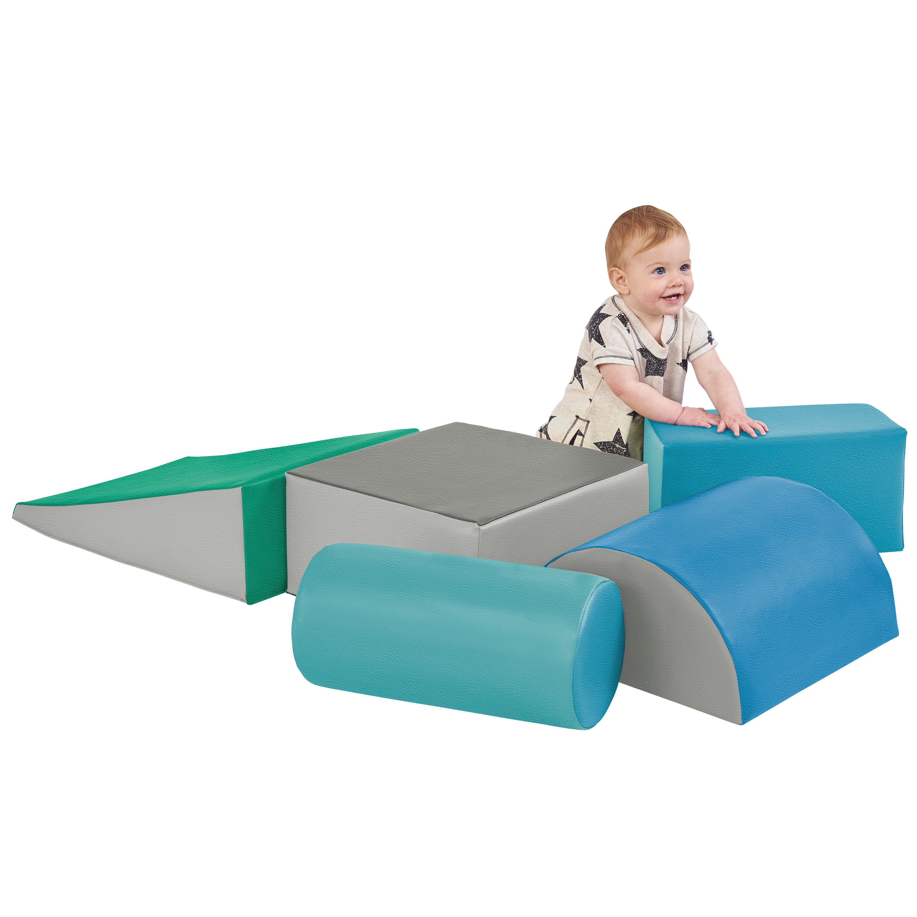 SoftZone Climb and Crawl Play Set - Contemporary