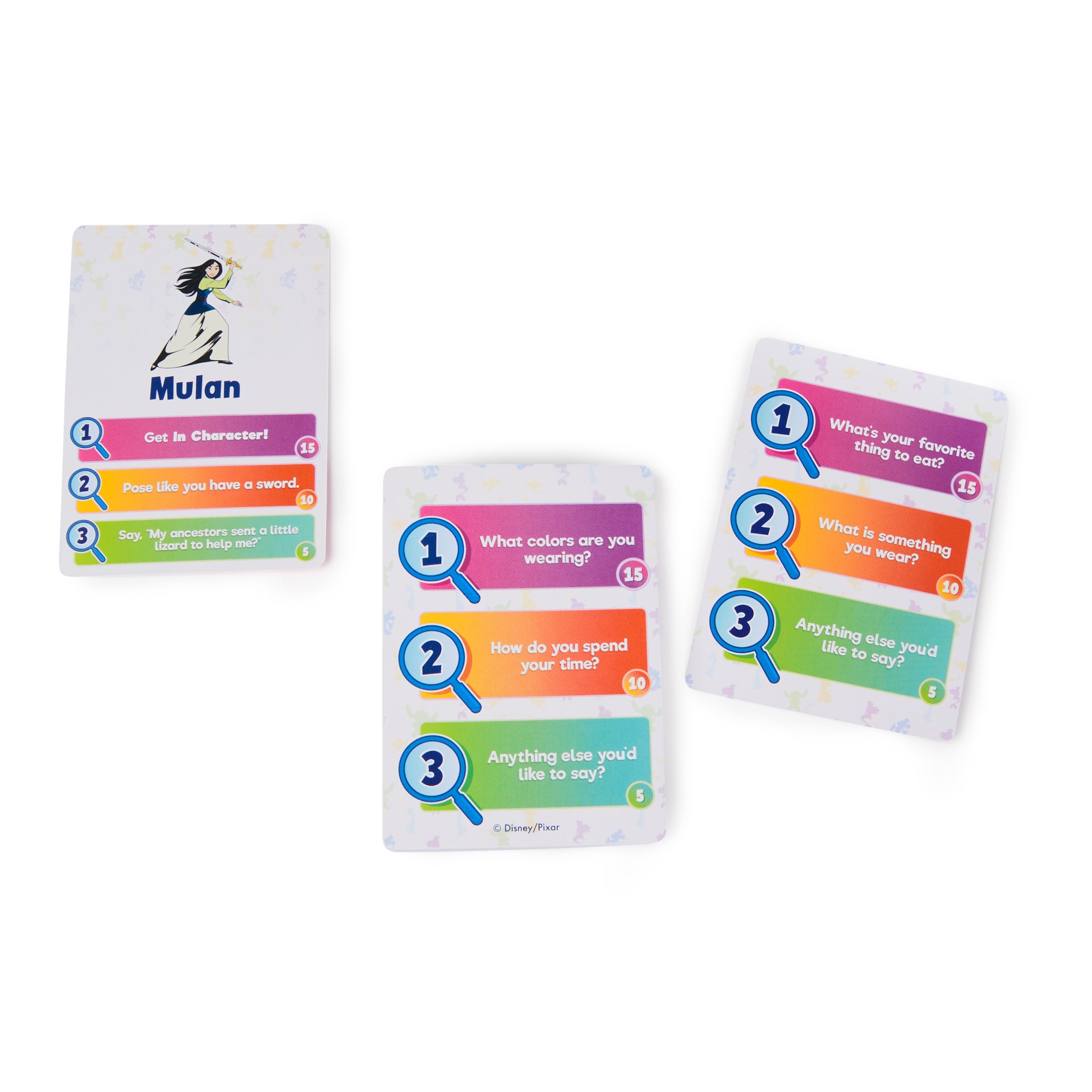 Spin Master Games, Disney in Character Card Game, Interactive Charades, Disney Trivia & More for Hilarious Family Fun, Indoor Activity, 2-4 Players, for Ages 8 & Up