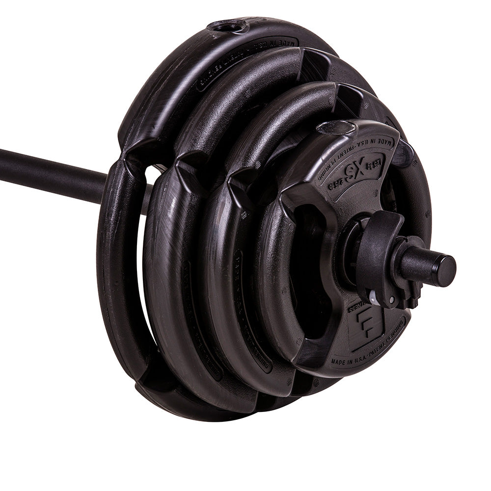 The Step Fitness 60 Lb Deluxe Weight Set