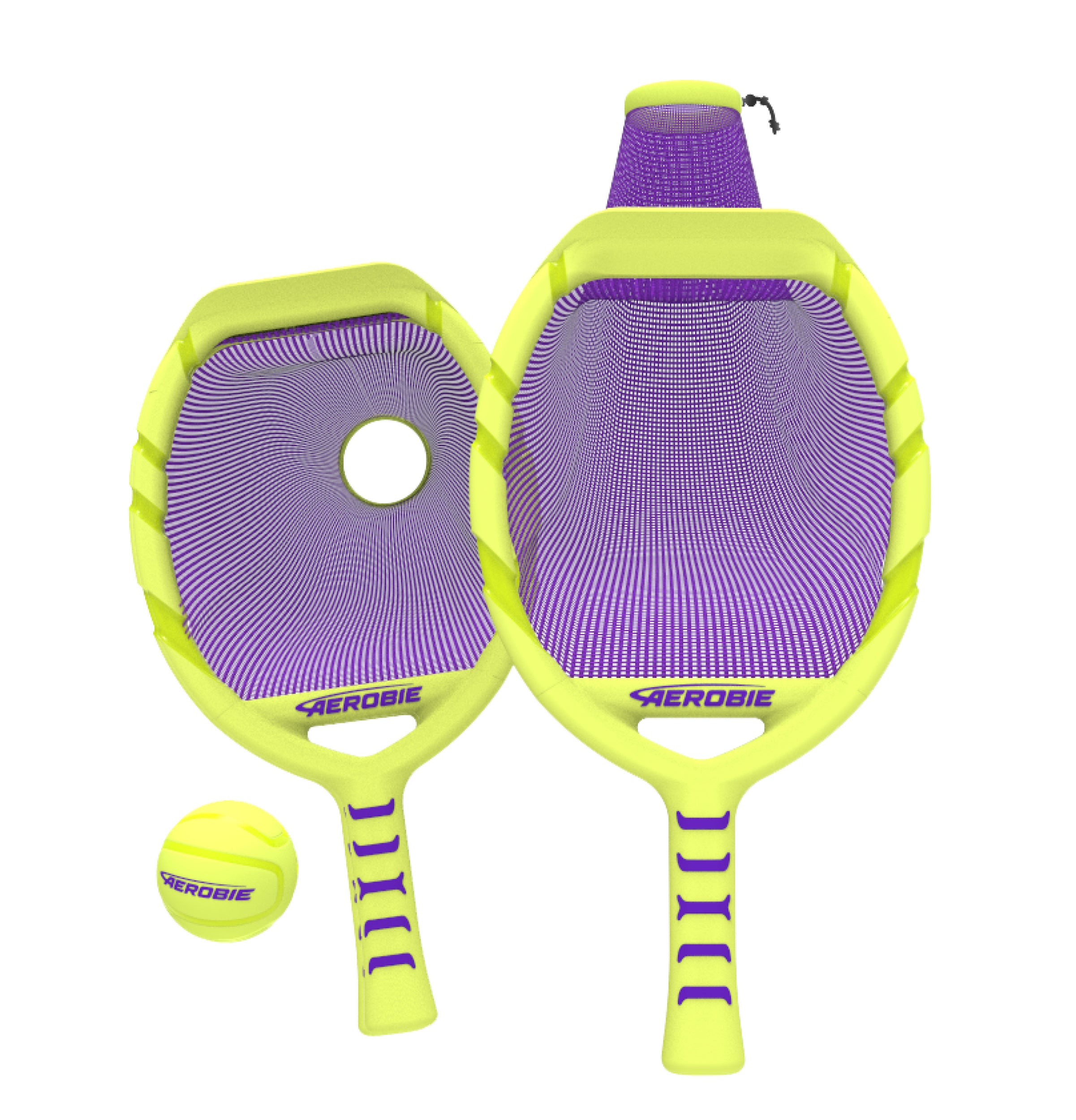 Aerobie Flingo Catch & Throw Outdoor Games for Kids & Adults, Toss and Catch Ball Set for Summer Games, Backyard, Camping and Beach Games for Kids Ages 8 & Up