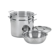 Chef's Classic™ Stainless 12 Quart Pasta/Steamer 4 Piece Set