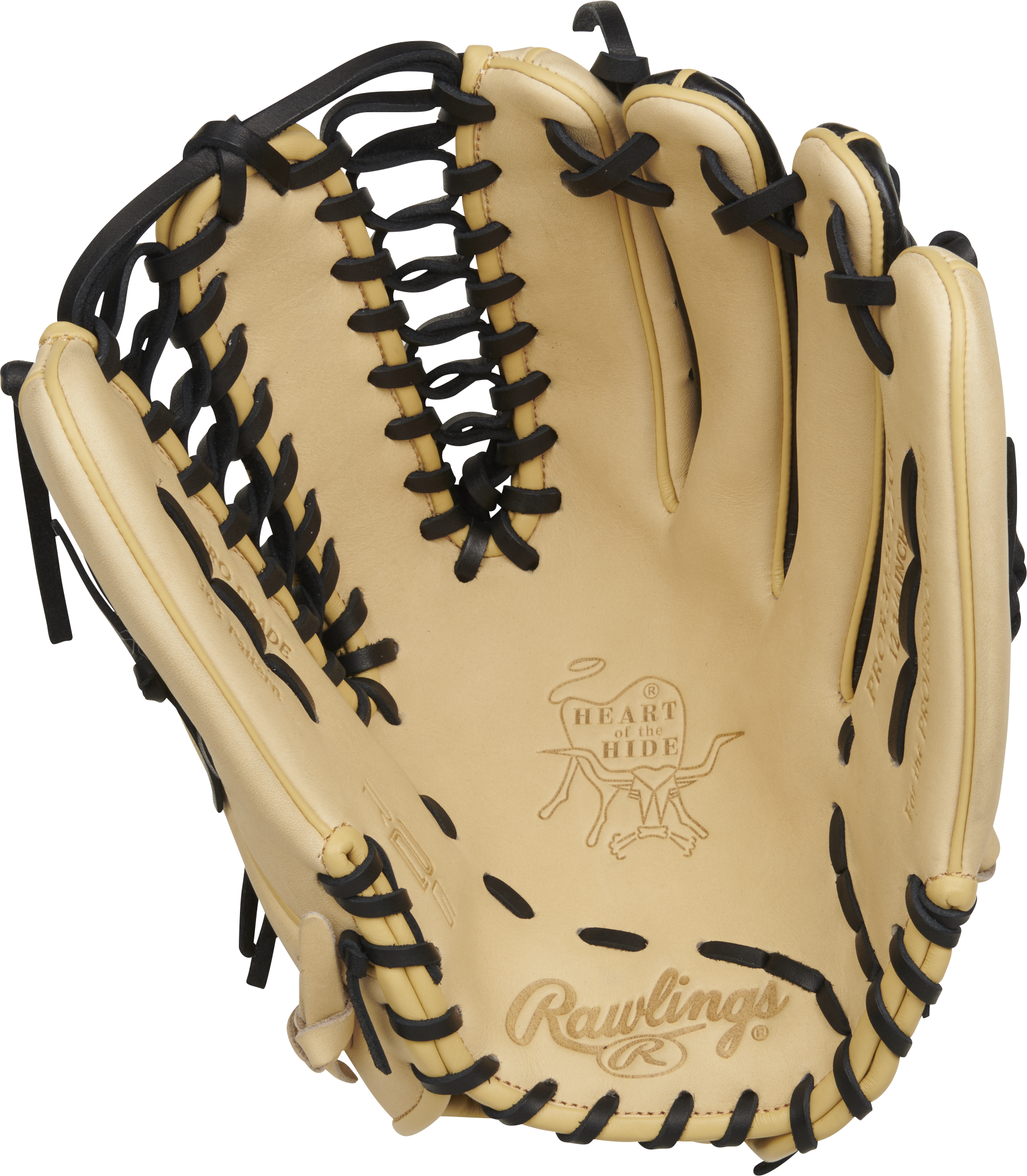 Rawlings Heart Of The Hide Series 12.75-Inch Baseball Glove - Right Hand Thrower - Camel/Croc
