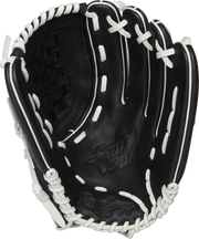 Rawlings Shut Out Series 12.5-Inch Softball Glove  - Right Hand Thrower - Black/White