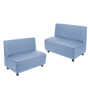 Kid Comfort Collective Modular Sofas, 2-Piece - Powder Blue