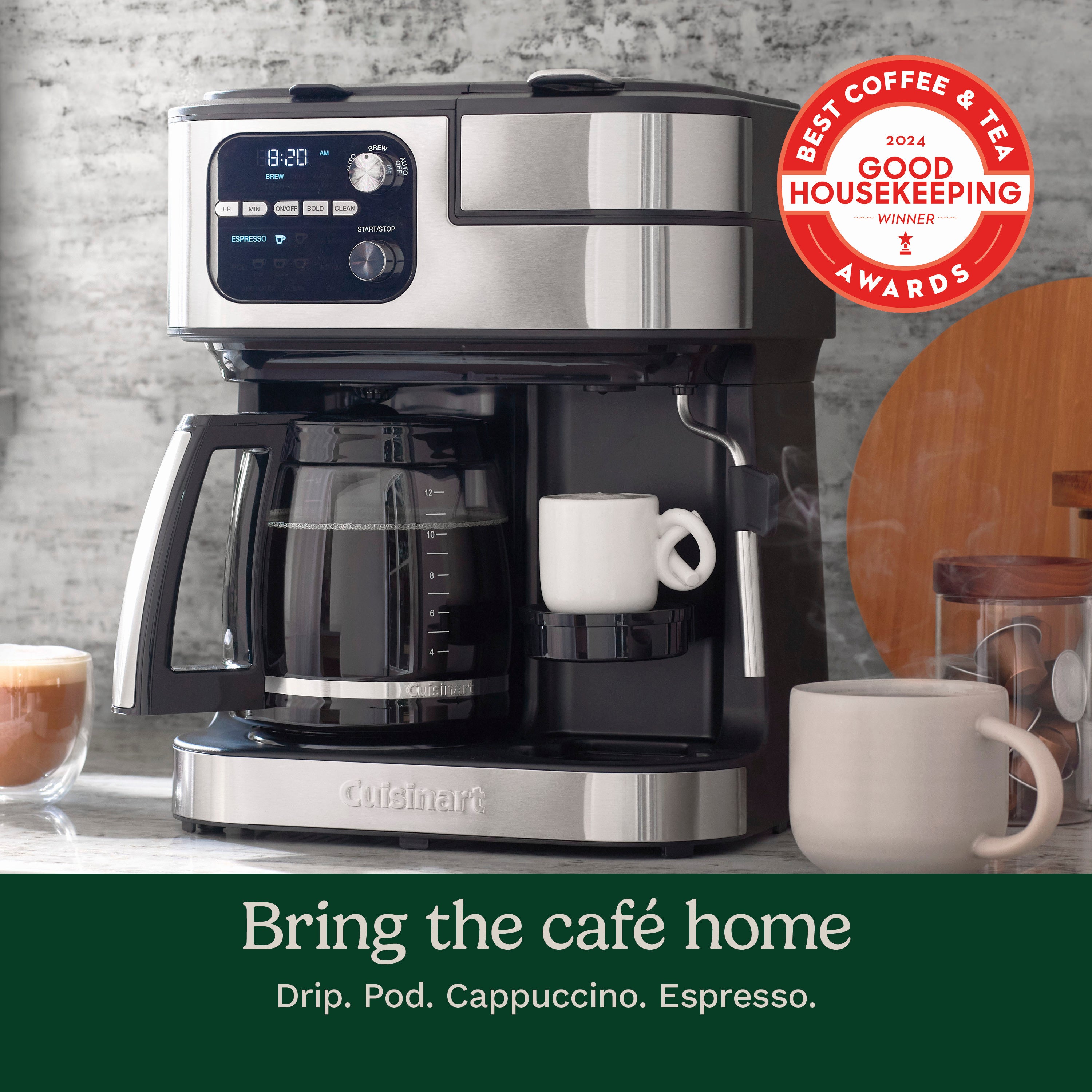 Coffee Center® Barista Bar 4-in-1 Coffee Maker - Black