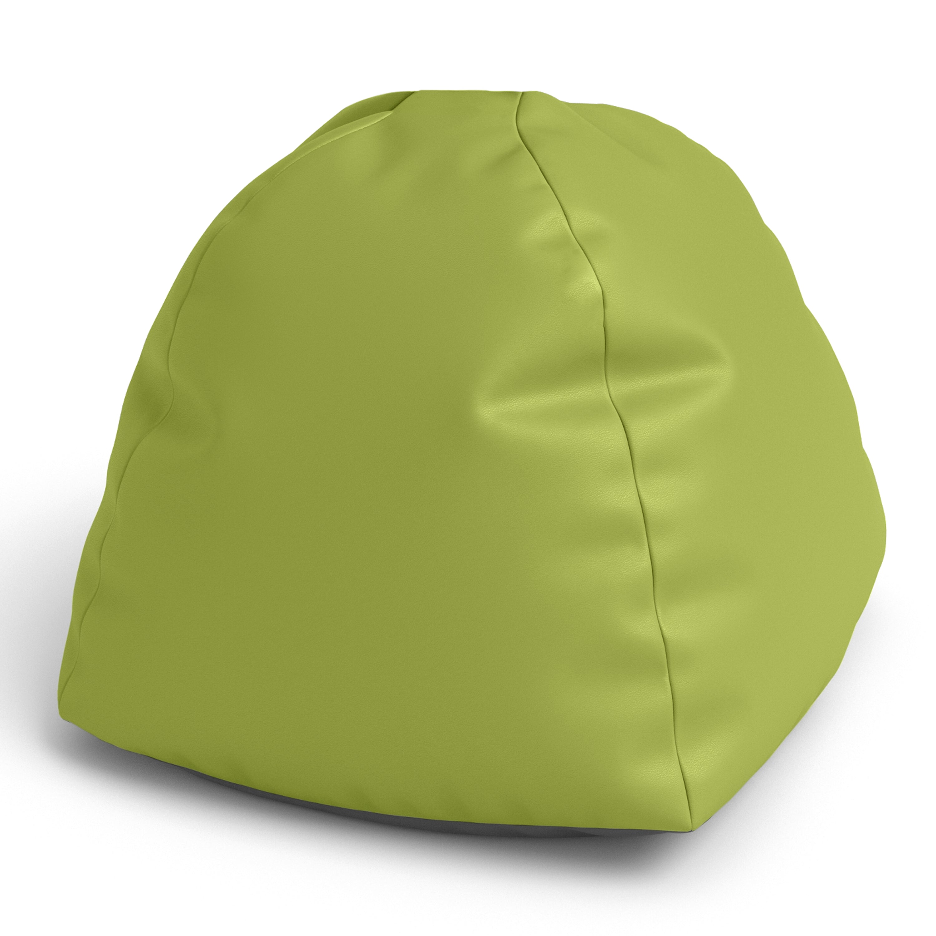 Jaxx Gumdrop Jr. Kids Bean Bag for Early Childhood & Educational Environments, Premium Vinyl - Green