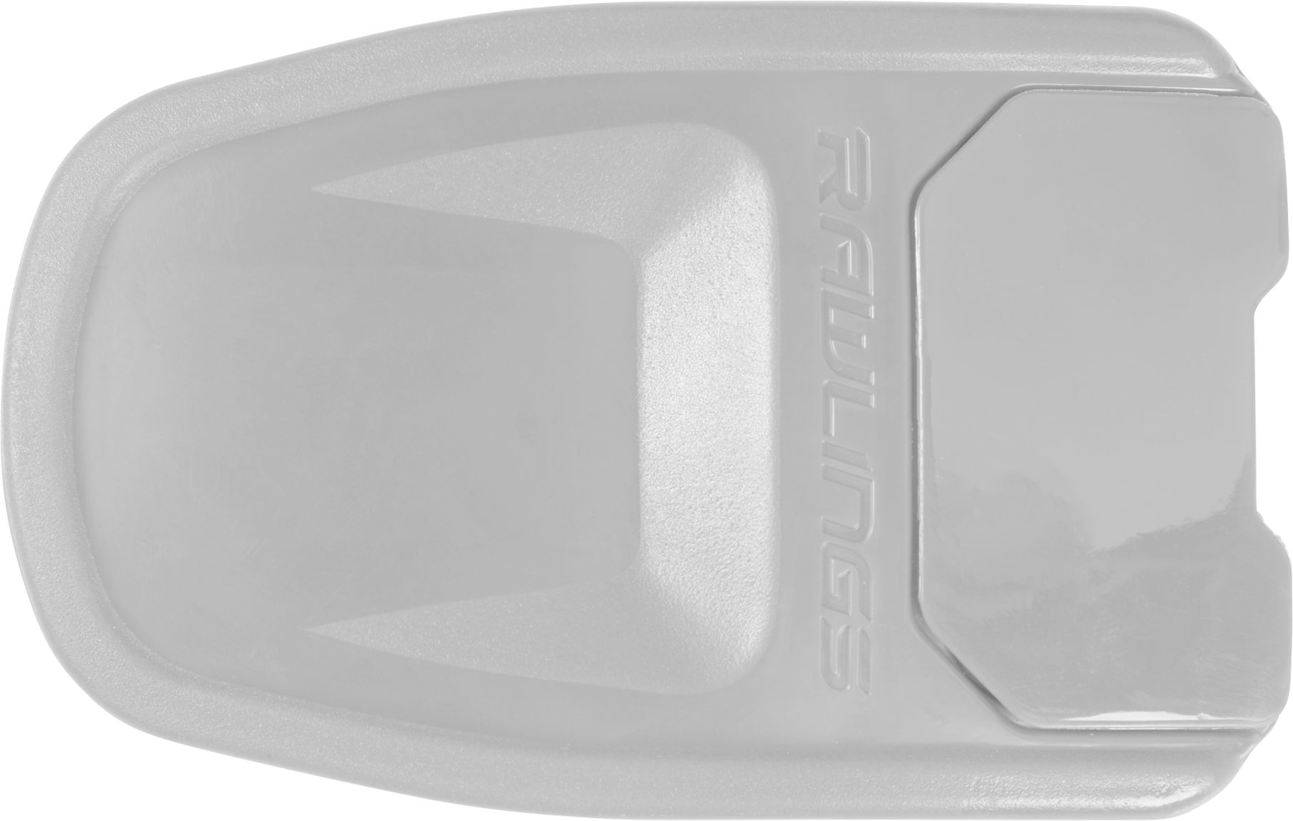 Rawlings Reversible Extension For R16 Batting Helmet - Right Handed Batter/Left Handed Batter - White
