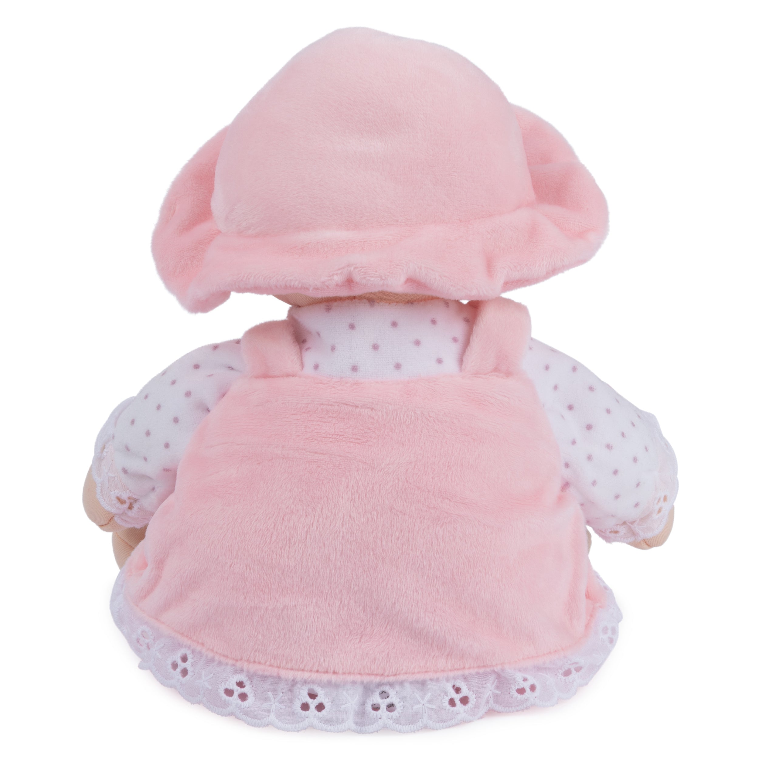 GUND Baby My First Dolly, Plush Doll for Babies and Toddlers, Pink/White, 13”