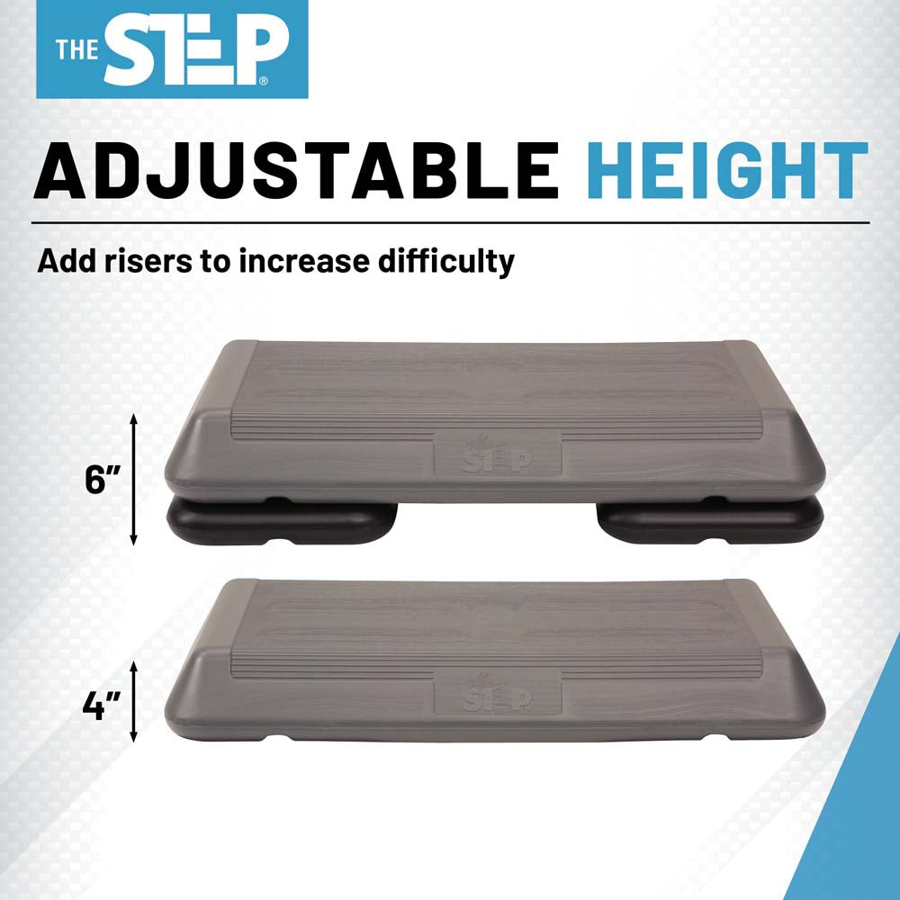 The Circuit Step Grey/Black (2 Risers)