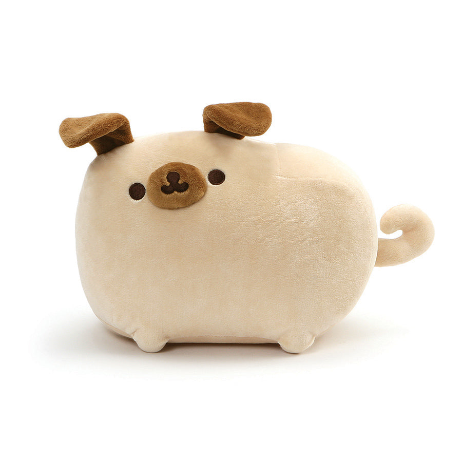 GUND Pusheen Pugsheen Stuffed Plush Dog with Poseable Ears, Tan, 9.5"