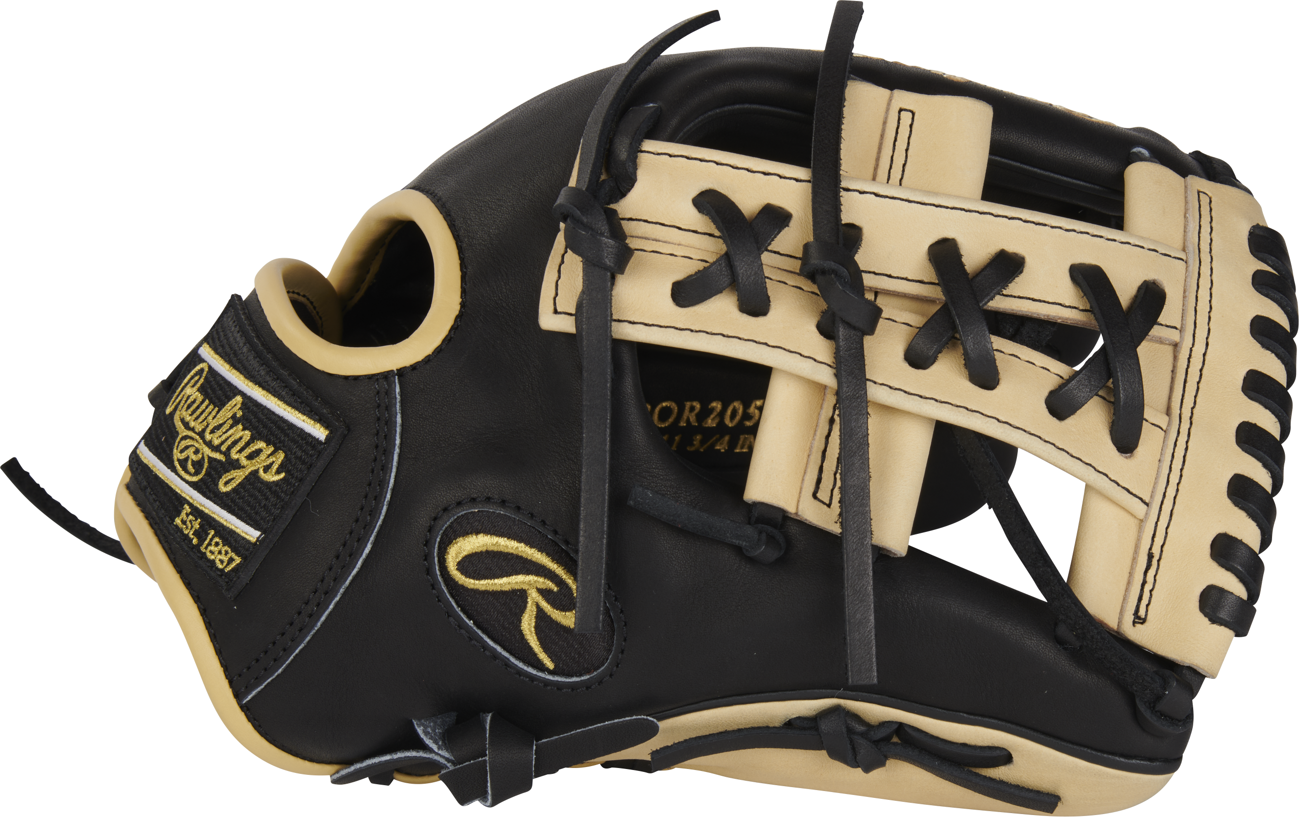 Rawlings Heart Of The Hide With Contour Technology 11.75-Inch Baseball Glove - Right Hand Thrower - Black