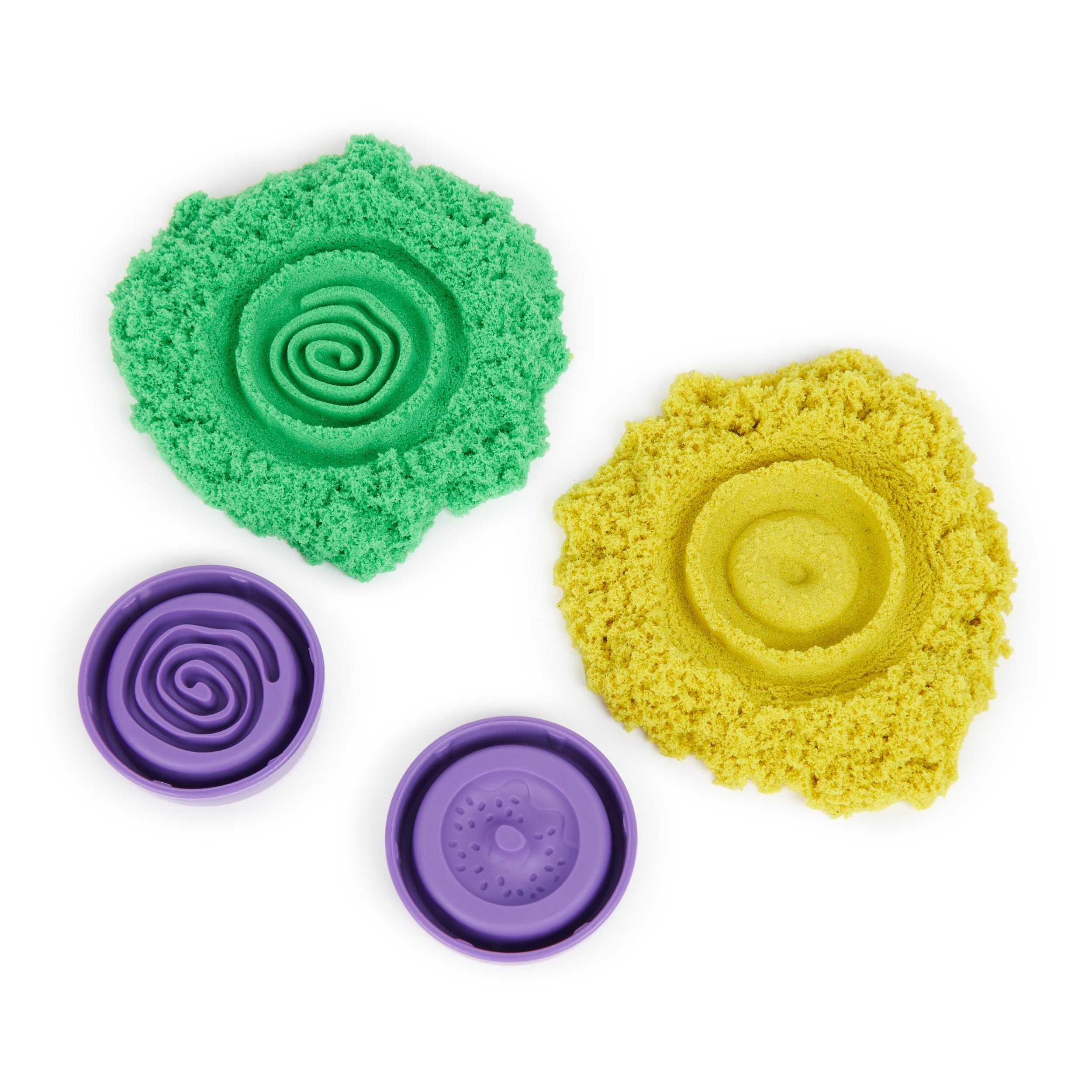 Kinetic Sand Flowfetti, 4oz Play Sand with Glitter Mix-ins Styles May Vary, Portable Surprise Sensory Toys for Kids Ages 3+