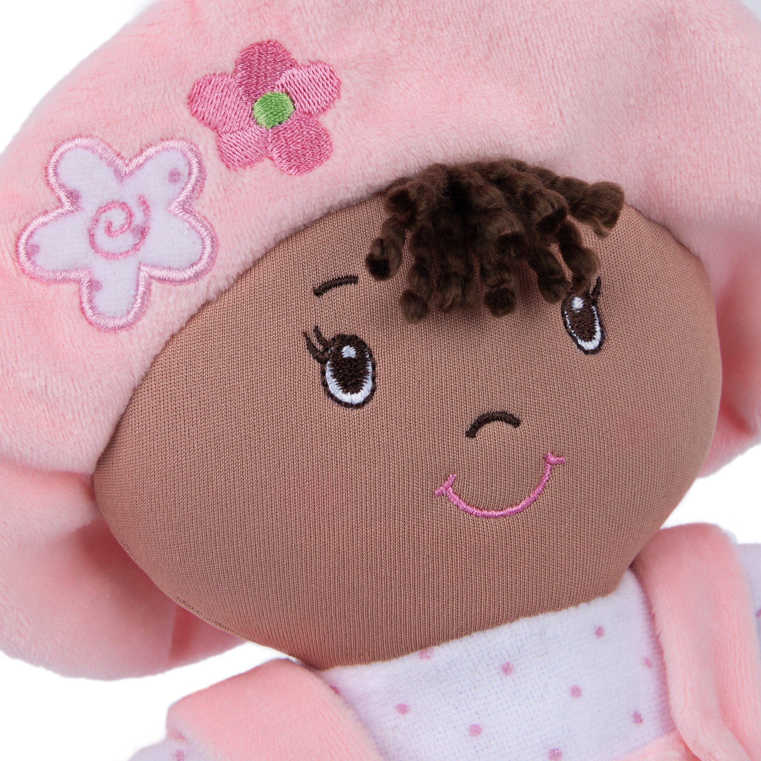 GUND Baby My First Dolly, Plush Doll for Babies and Toddlers, Pink/White, 13”