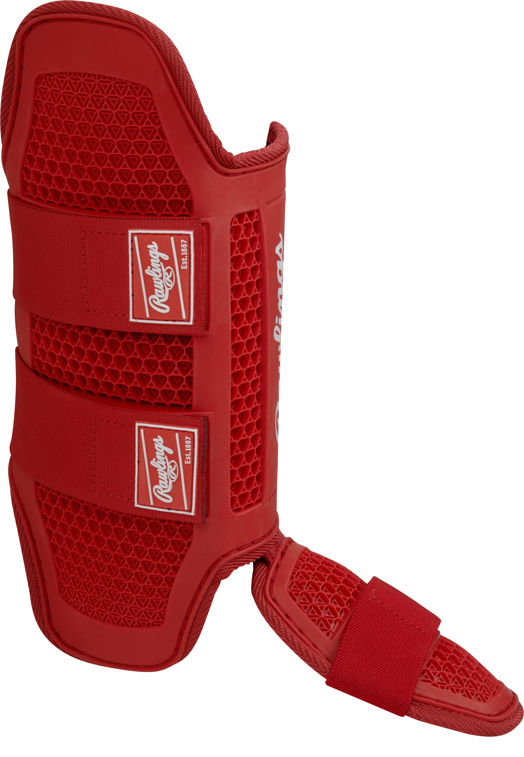 Rawlings Large Leg Guard - Scarlet