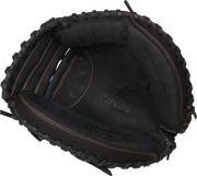 Rawlings Renegade Series Catchers Mitt 32.5-Inch Baseball Glove - Right Hand Thrower - Black