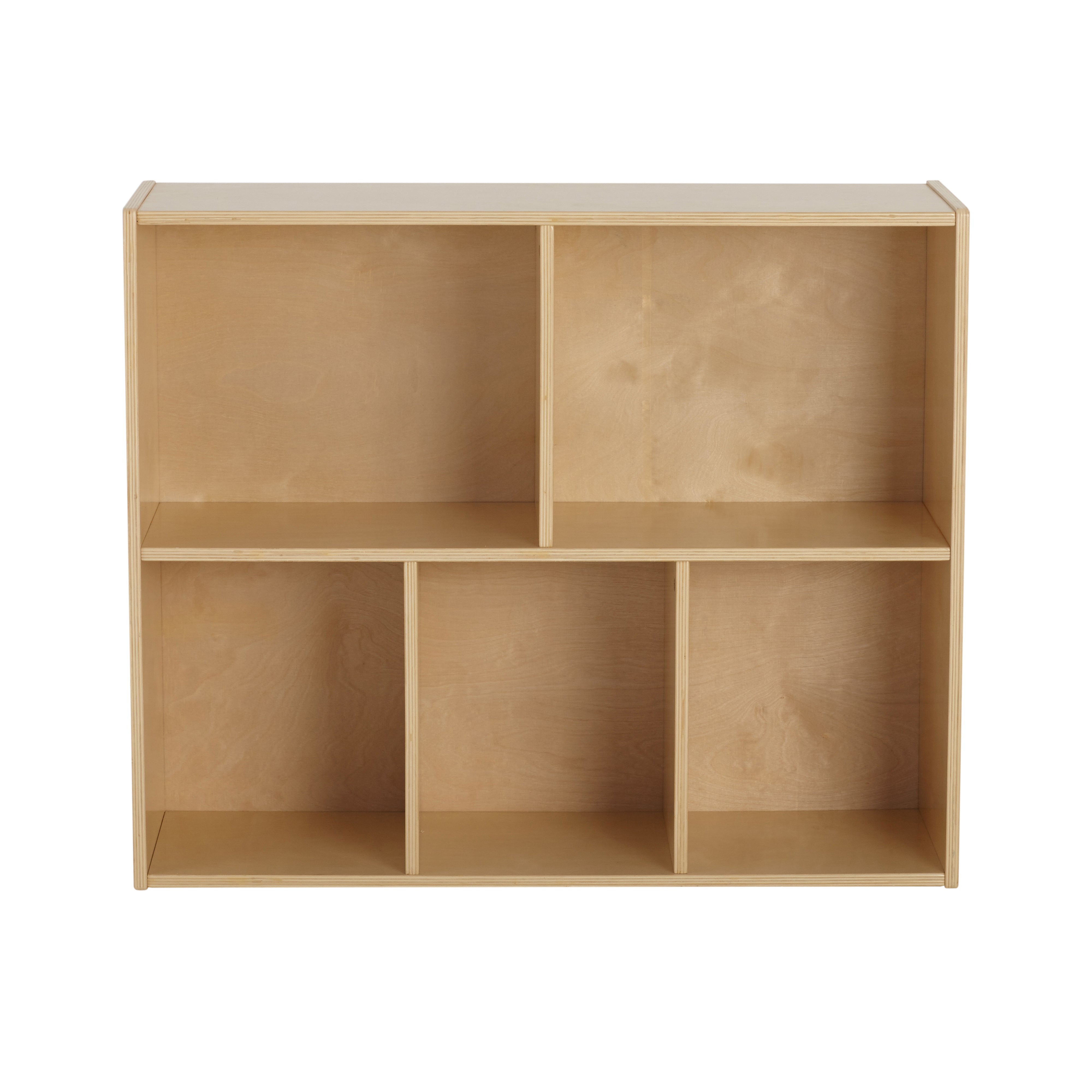 Streamline 5-Compartment Storage Cabinet 30in H - Natural