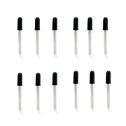 Dropper, Glass, Bent Tip, 3.5", Pack of 12