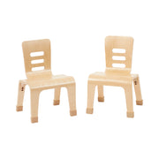 10in Bentwood Chair 2-Pack - Natural