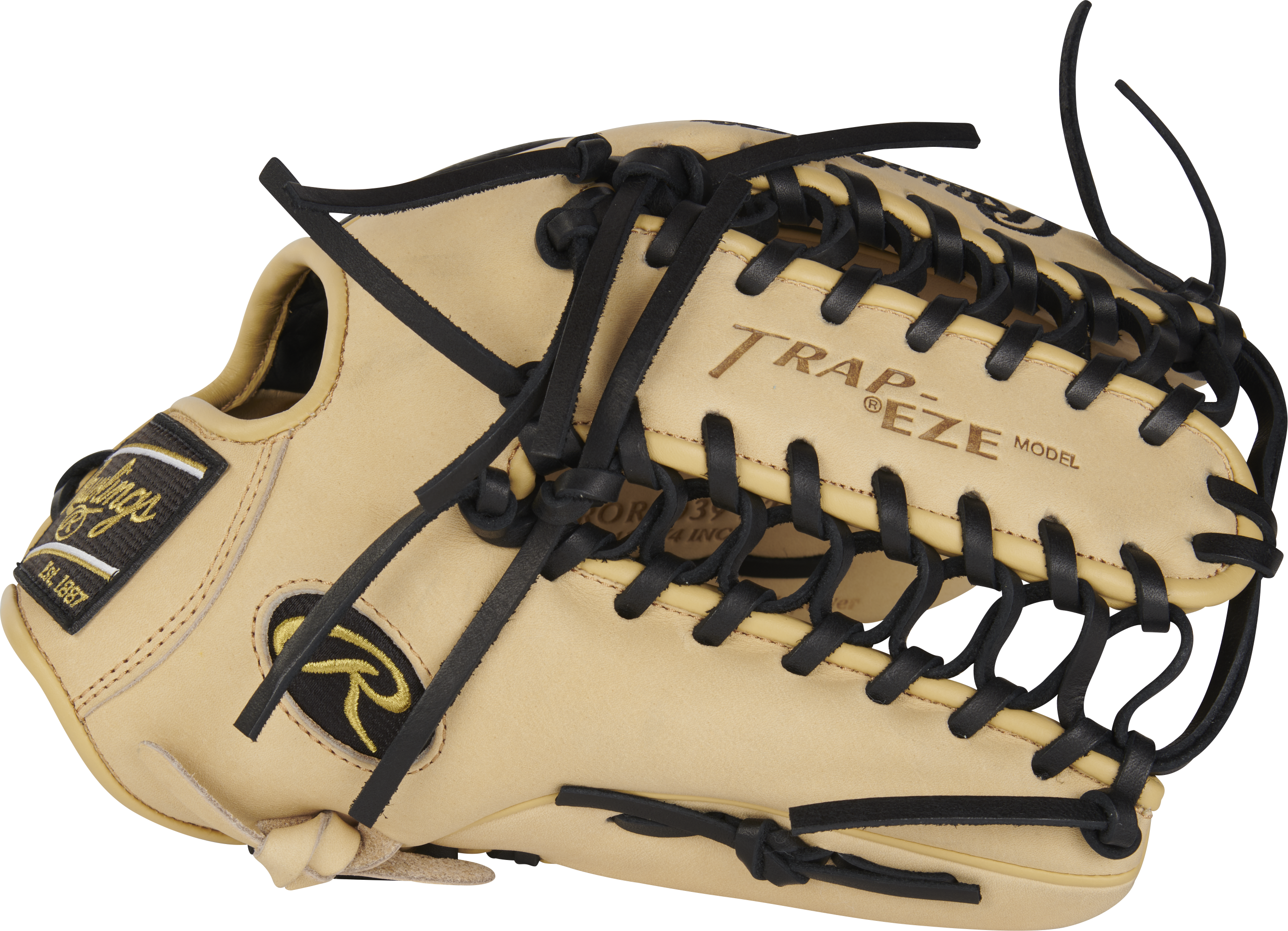 Rawlings Heart Of The Hide Series 12.75-Inch Baseball Glove - Right Hand Thrower - Camel/Croc