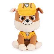 GUND Official PAW Patrol Rubble in Signature Construction Uniform Plush Toy, Stuffed Animal for Ages 1 and Up, 6" Styles May Vary