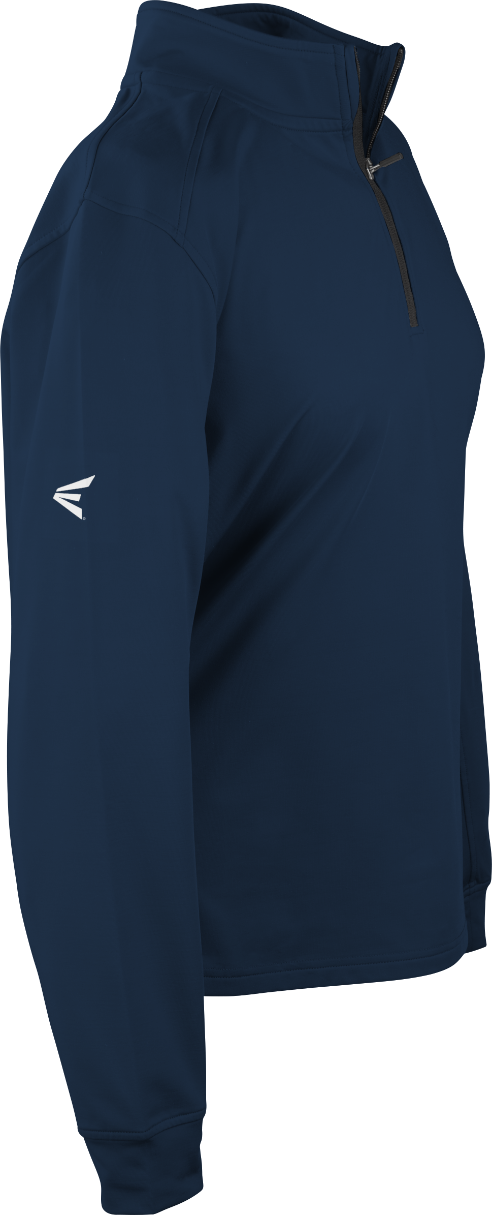 Easton Womens Quarter Zip Performance Fleece Pullover - Small - Navy