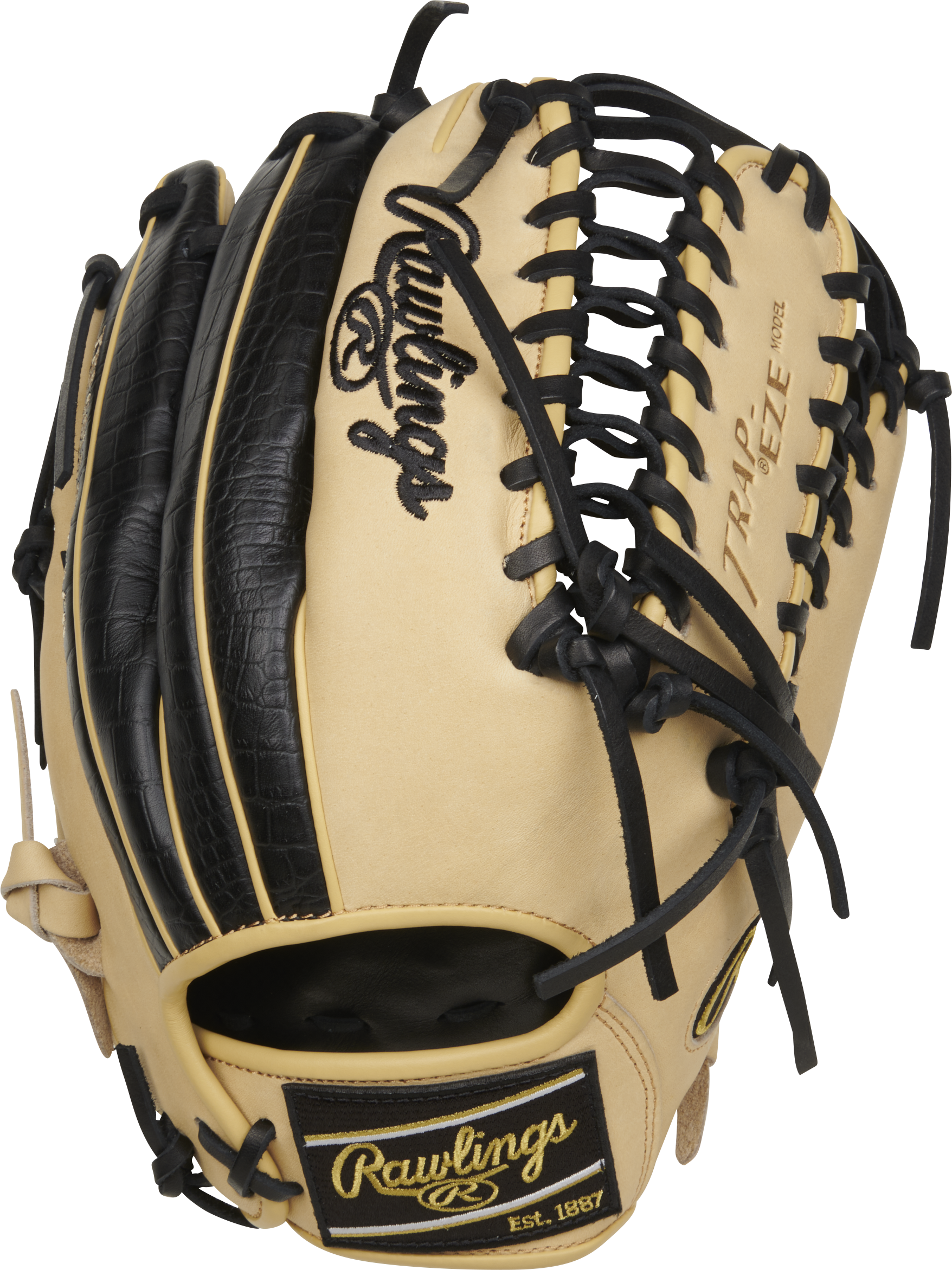 Rawlings Heart Of The Hide Series 12.75-Inch Baseball Glove - Right Hand Thrower - Camel/Croc