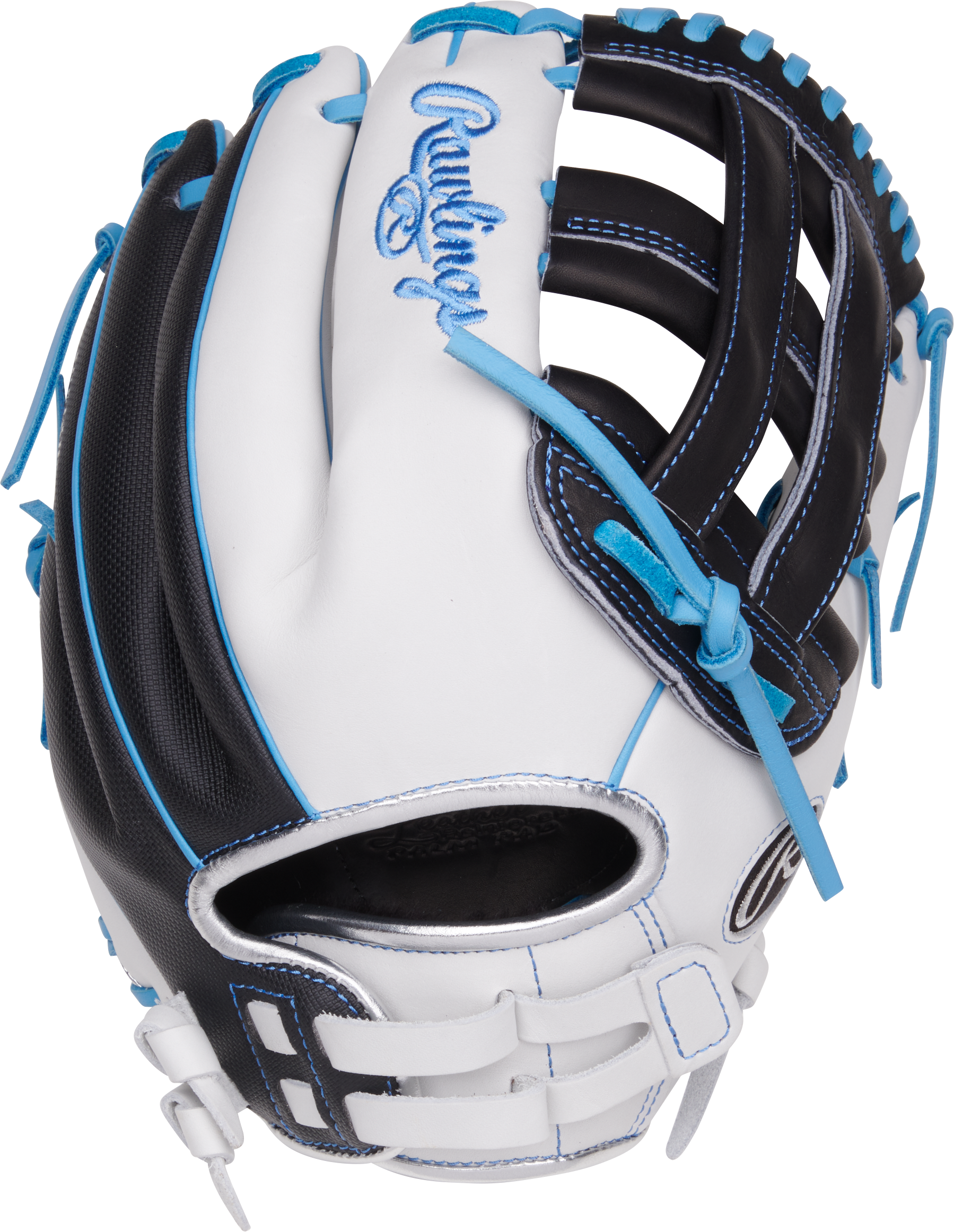 Rawlings Liberty Advanced 12.25-Inch Sofball Glove  - Right Hand Thrower - White/Black Speedshell