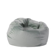 30" Round Velvety Bean Bag - Aloe