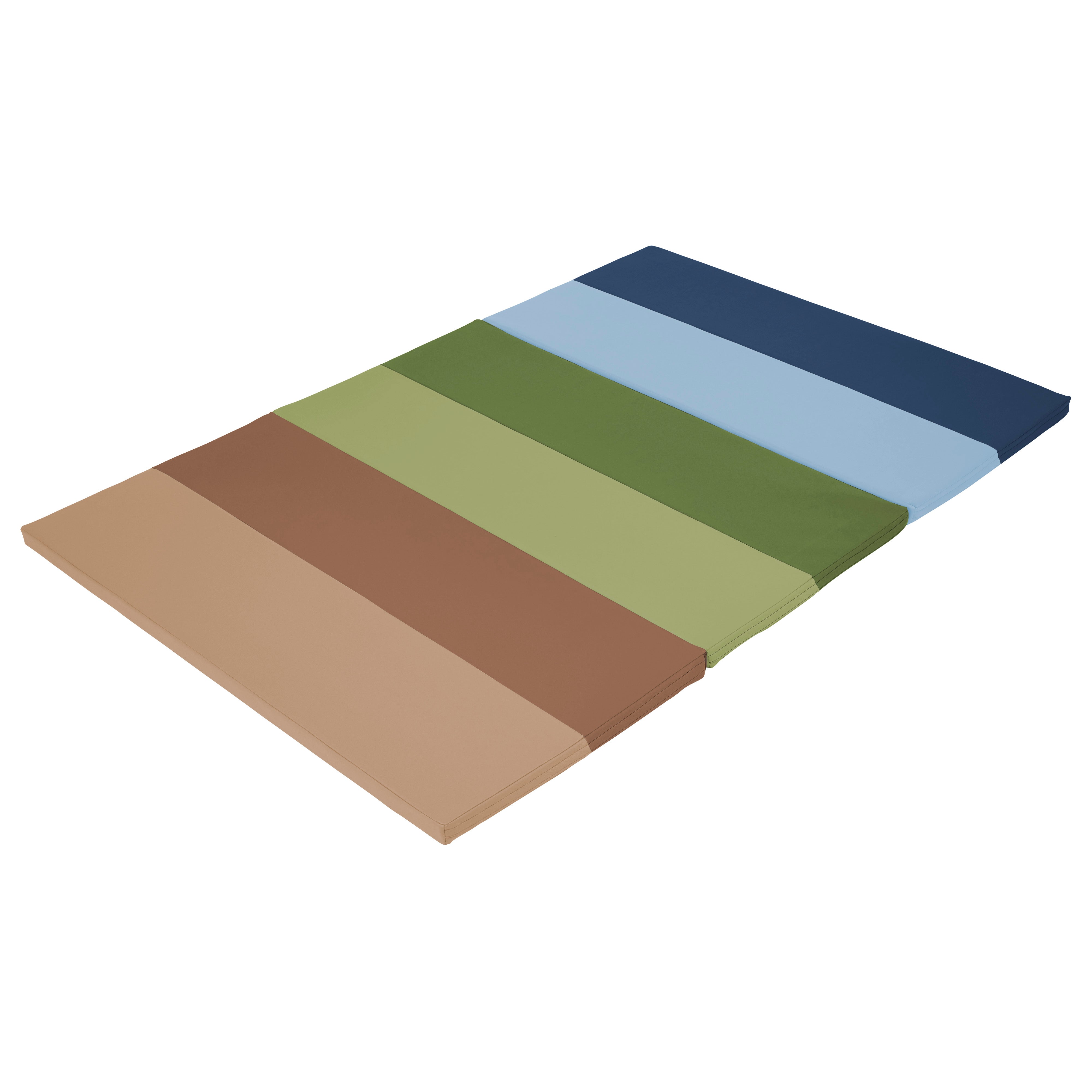 SoftScape 4ft x 6ft Runway Tumbling Mat - Earthtone