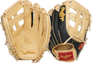 Rawlings Heart Of The Hide With Contour Technology 12.5-Inch Baseball Glove - Right Hand Thrower - Camel/Black Speedshell