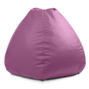Jaxx Gumdrop Commercial Grade Bean Bag for Educational Environments, Large Size - Premium Vinyl - Plum