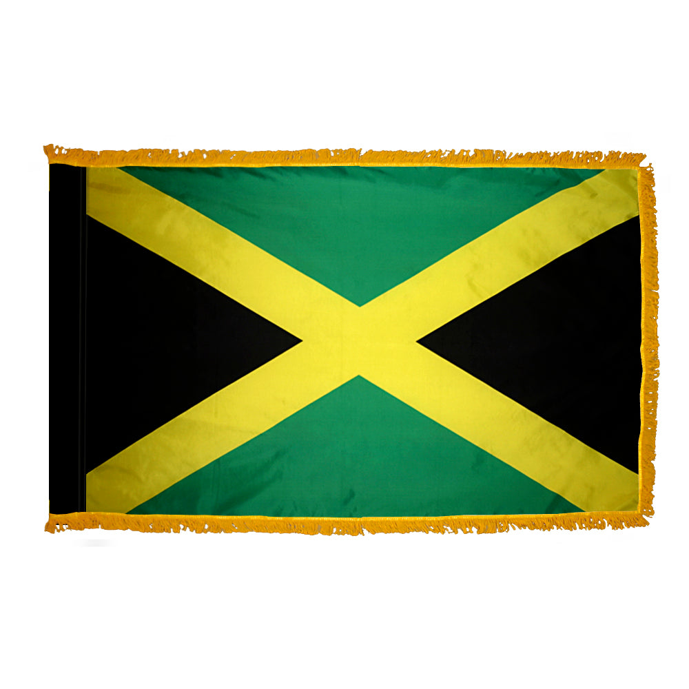 3X5 FT COL NYL-GLO JAMAICA FRG