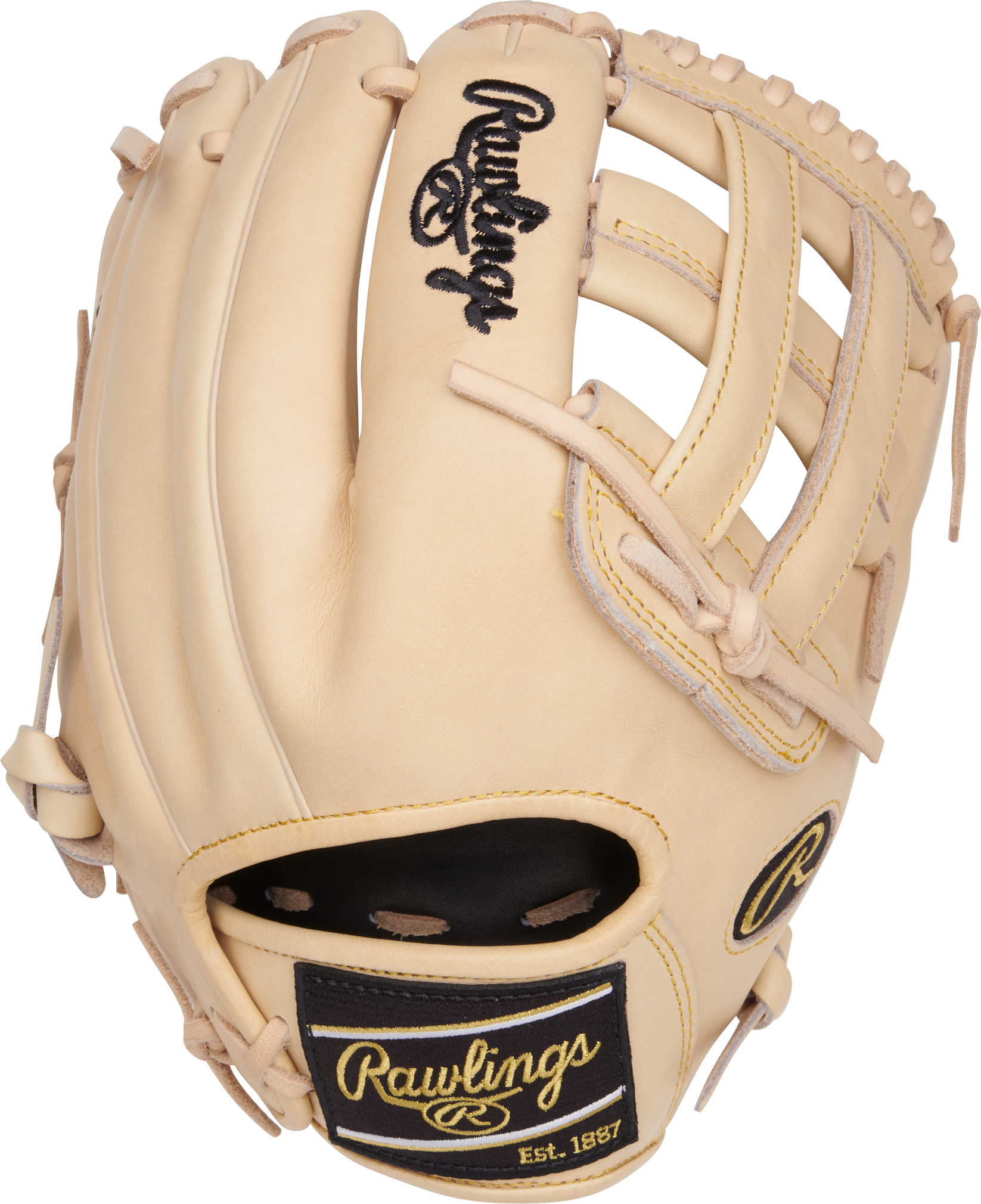 Rawlings Heart Of The Hide Series 12.25-Inch Baseball Glove - Right Hand Thrower - Camel
