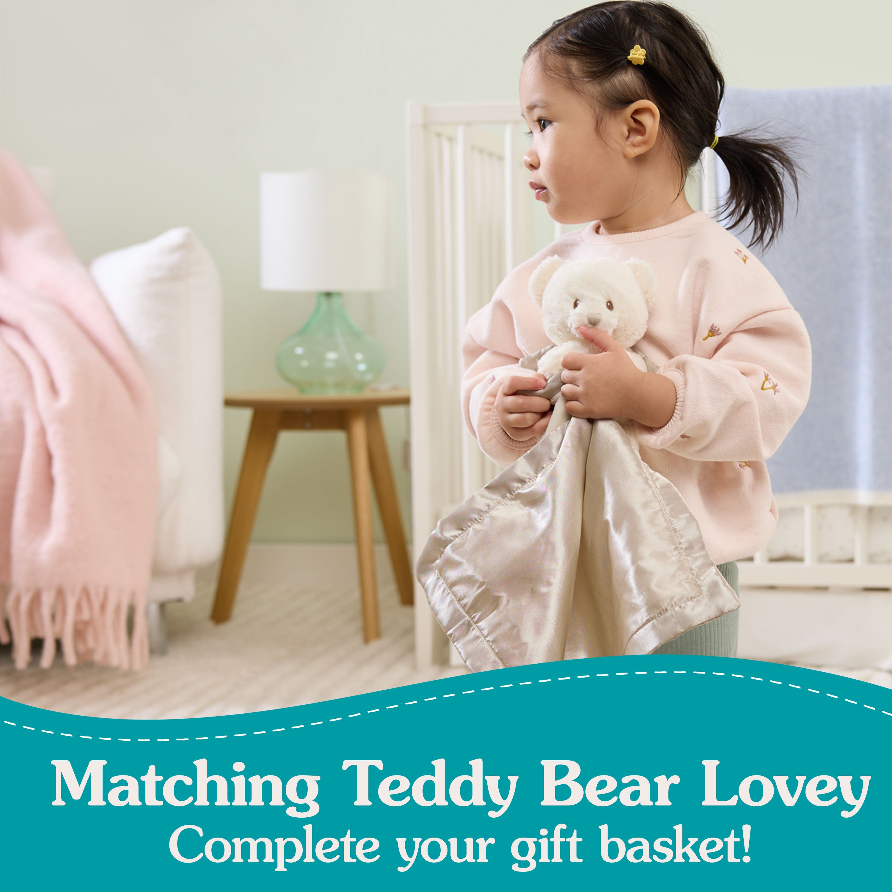 GUND Baby Angel Bear with Wings, Spiritual Teddy Bear with Chime Sound, Sensory Toy for Babies and Newborns, White, 9”