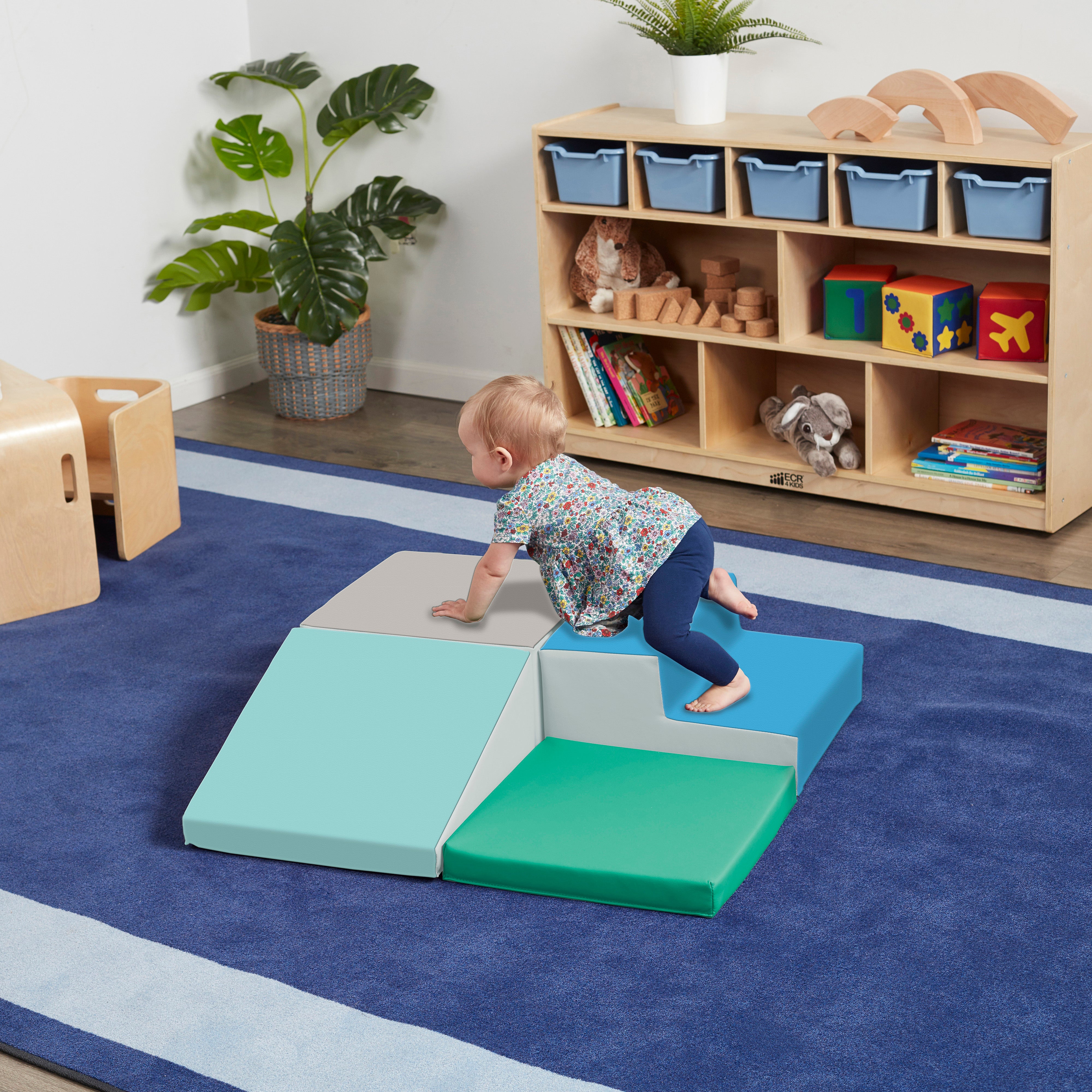 SoftZone Junior Little Me Corner Climber - Contemporary