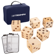 Triumph Big Roller Wooden Lawn Dice