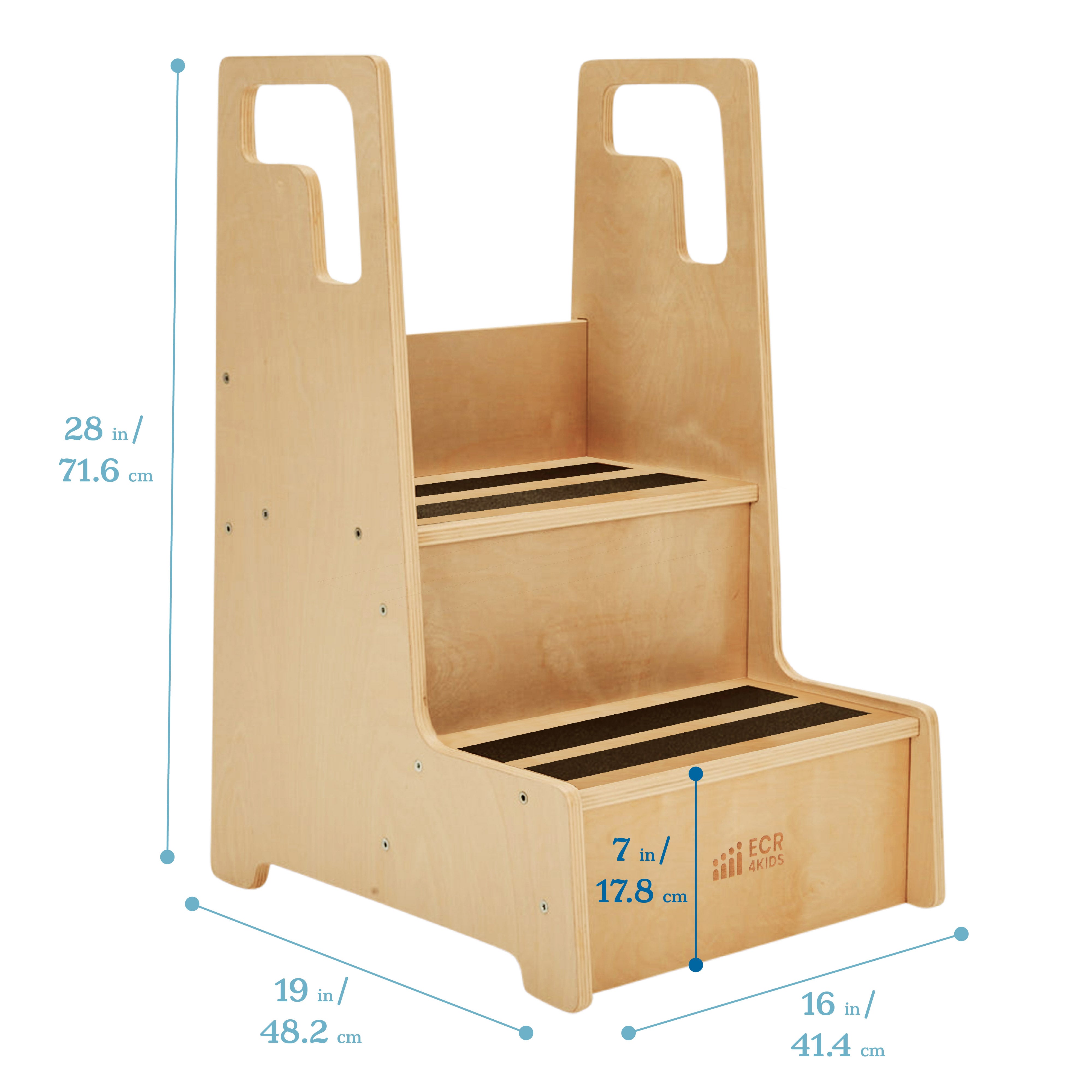 Reach-Up Step Stool - Natural